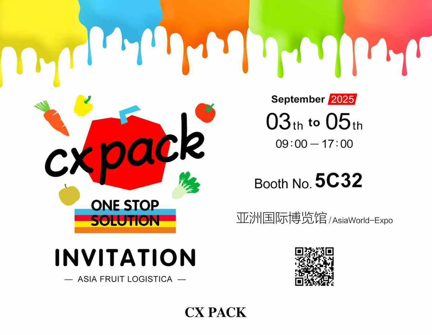 τελευταία εταιρεία περί Asia Fruit Logistica - CX PACK