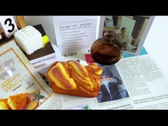 Προσαρμοσμένη θερμική σφραγίδα επιδόρπιο ζαχαροπλαστική σακούλα για ψωμί