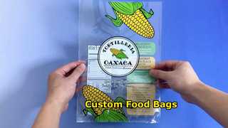 Προσαρμοσμένες σφραγισμένες σακούλες ποιότητας τροφίμων για ξηρούς καρπούς από ρυζάλευρο