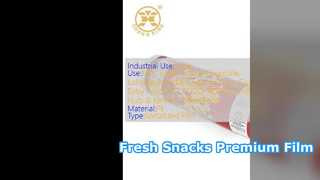 Food Grade Film For Chips Biscuits Ζαχαροπλαστικής