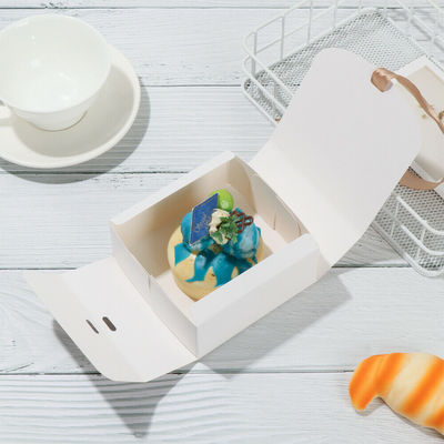 Customizable Kraft Paper Gift Packaging Box Foldable for Wedding Chocolate Cookie Candy with Ribbon