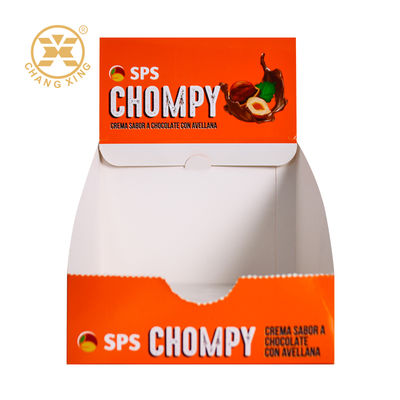 Custom Jelly Display Box with 300/350/400gsm Cardpaper Recyclable and Eco-friendly Shelf Ready Packaging Box