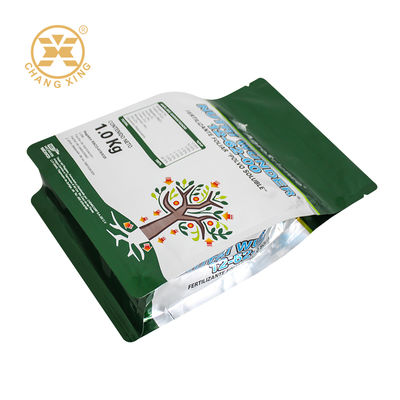 1KG 5KG OPP Fertilizer Packaging Bag Flat Bottom Bag Polypropylene Zip Lock Stand Up Pouch