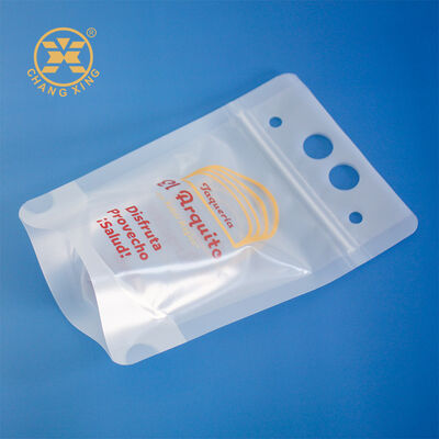 Customize Ziplock Bag Moisture-Proof Taco Packaging Pouch Stand Up Bag With Zipper