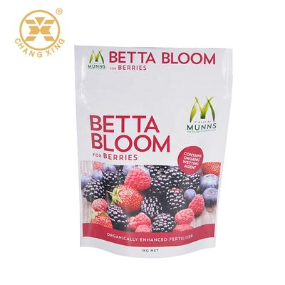 CPP BOPP Bags For Vegetables Packaging Vegetables Stand Up Resealable Pouch Bags AntiFog