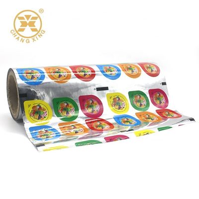 Heat Sealing Lidding Roll Film for PET/PE/PS/PP Jelly Yougurt Milk Bubble Tea Cups