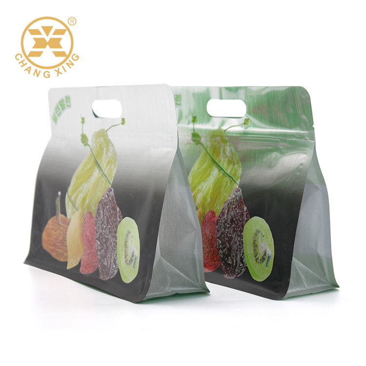 Laminated Flat Bottom Pouch dried Mushroom Roll Film Food Packaging Bag Dried Mushroom Packing Bag