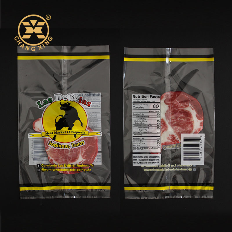 Custom Transparent Food Packaging Vacuum Sealed Bag Factory Direct Supply for Frozen Shrimp Fish Meat