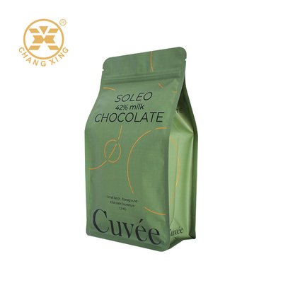 Ματ αλουμινόχαρτο Πλαϊνό Gusset 6oz Σακουλάκια συσκευασίας καφέ με βαλβίδα
