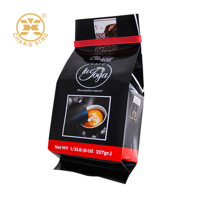 Προσαρμοσμένο έντυπο 250g 500g 1000g 1kg BOPP Coffee Bean Roll Film Τάκος συσκευασίας τροφίμων Τάκος συσκευασίας καφέ