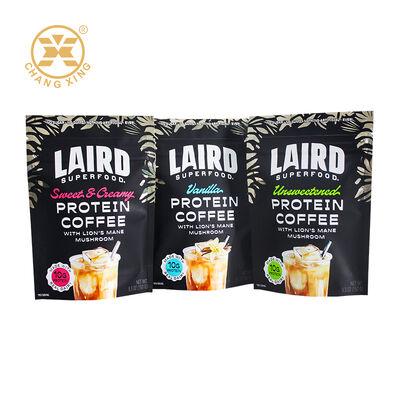 Προσαρμοσμένη τσάντα καφέ συσκευασία τσάντα υγρασίας-αποστασία πλαστικής πρωτεΐνης σκόνης τσάντα θερμική σφράγιση τσάντες καφέ