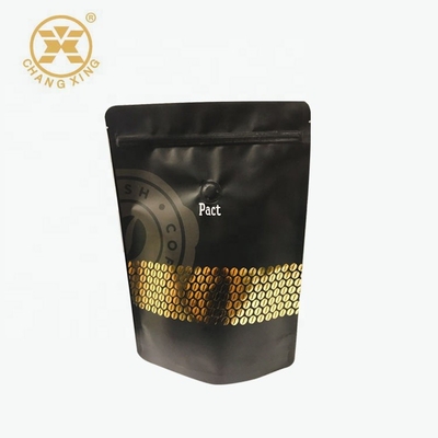 Στάσεων επάνω Resealable καφέ συσκευάζοντας τσάντες καφέ φερμουάρ τσαντών αεροστεγείς