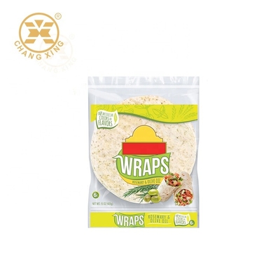 Tortillas VMPET τυλίγουν το ανακυκλωμένο αρτοποιείο που συσκευάζει την τυπωμένη συσκευάζοντας τσάντα σάντουιτς 500g