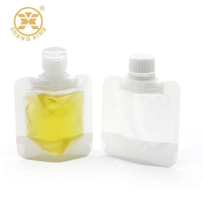 50ml σαφείς Resealable πλαστικές τσάντες 8.6mm ζελατίνας μαρμελάδας υγρή τσάντα με τη συσκευασία σωλήνων